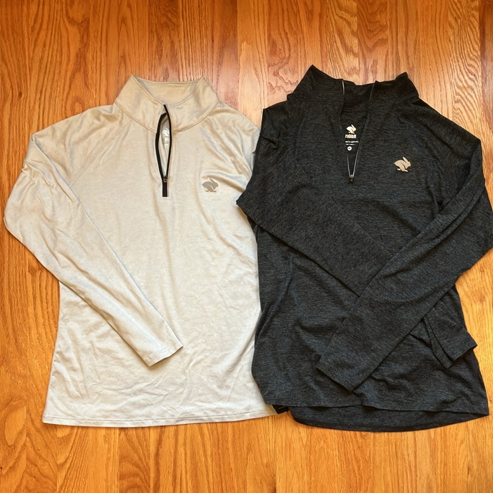 Two Women’s Rabbit Running EZ Zips 2.0 - Lot of 2 Size Med
